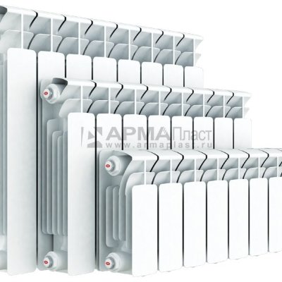 Радиатор биметаллический Rifar Base Ventil 500 мм 10 секций