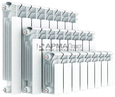 Радиатор биметаллический Rifar Base 200 мм 4 секции