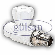Вентиль радиаторный с американкой 20х1\2" угловой GULSAN®