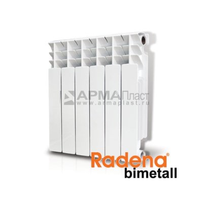Радиатор биметаллический Radena 350 1 секция
