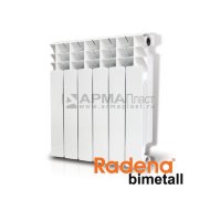 Радиатор биметаллический Radena 350 4 секции