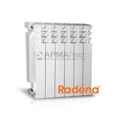 Радиатор алюминиевый Radena 350 8 секций