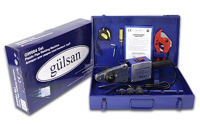 Сварочный аппарат для полипропиленовых труб - комплект 20-40мм (850+650Вт) GULSAN® GW004 Classic