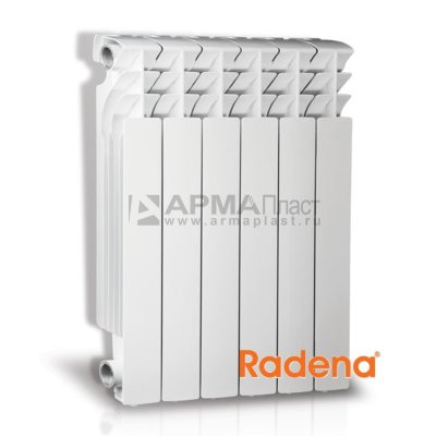Радиатор алюминиевый Radena 500 1 секция