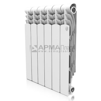 Радиатор алюминиевый Royal Thermo Revolution 500х80 - 4 секции